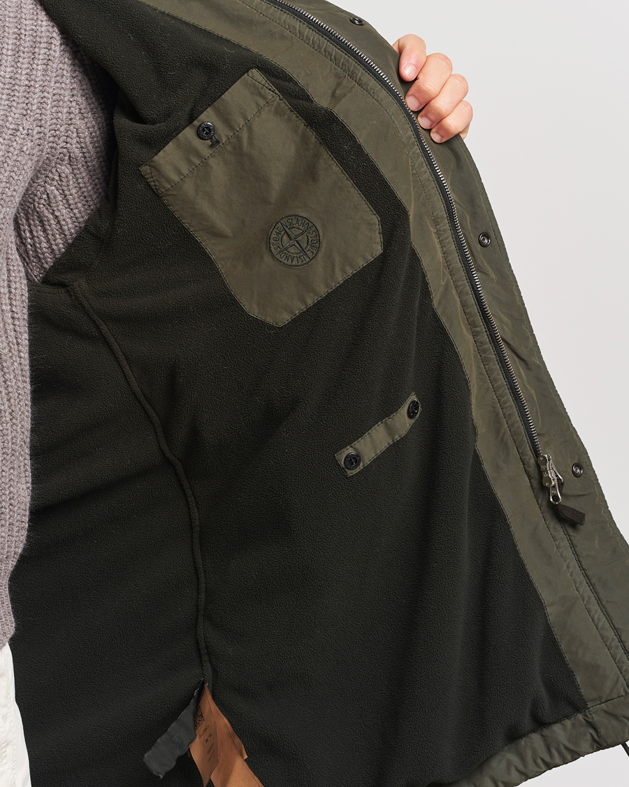 Herr | Jackor | Stone Island | David Light-TC Jacket Olive