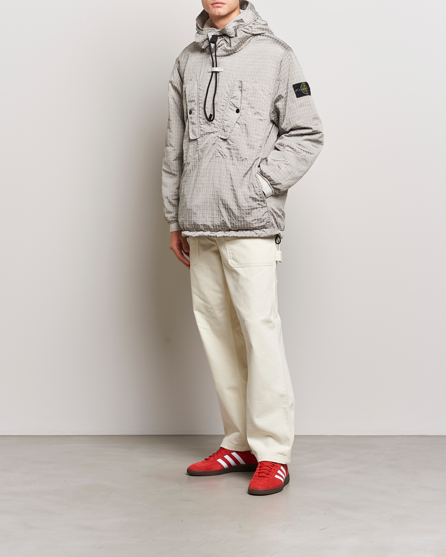 Herr | Jackor | Stone Island | Garment Dyed Macro Ripstop Anorak Plaster