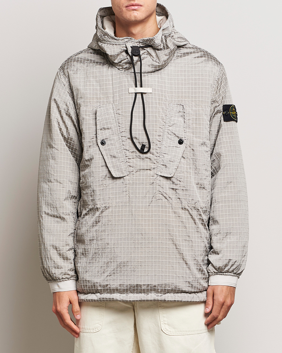 Herr | Jackor | Stone Island | Garment Dyed Macro Ripstop Anorak Plaster
