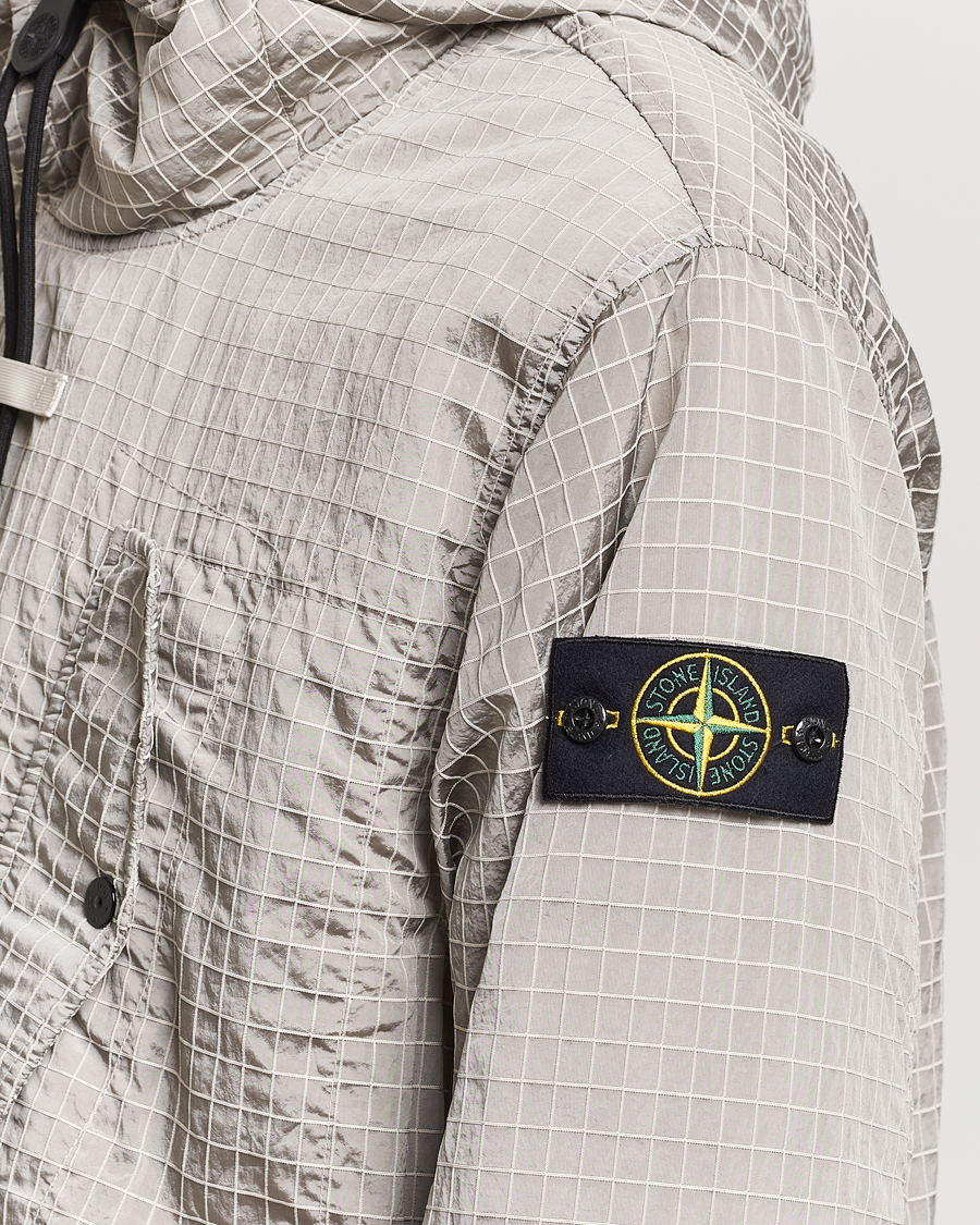 Herr | Jackor | Stone Island | Garment Dyed Macro Ripstop Anorak Plaster