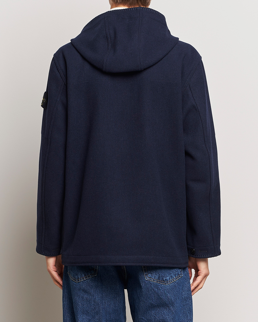 Herr | Jackor | Stone Island | Panno Speciale Dufflejacket Blue Marine