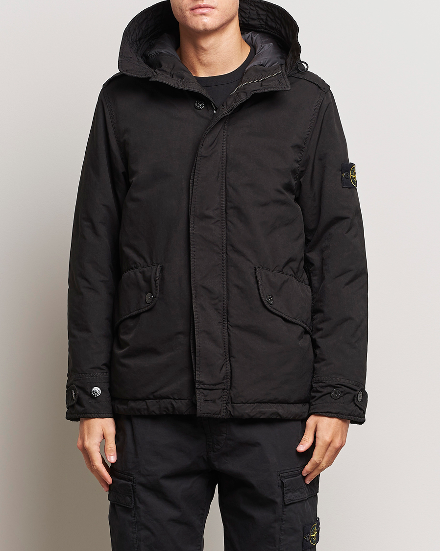 Herr |  | Stone Island | David-TC Hodded jacket Black