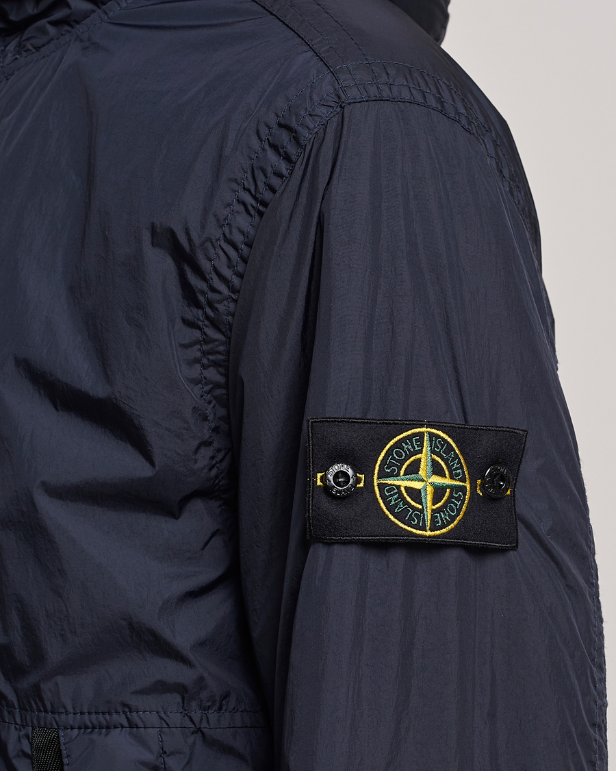 Herr | Jackor | Stone Island | Garment Dyed Recycled Nylon Jacket Navy Blue