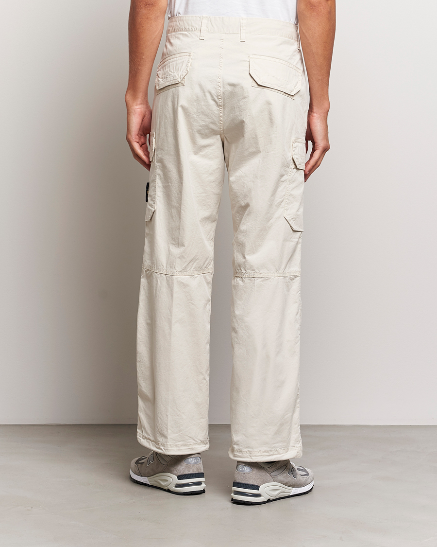 Herr | Byxor | Stone Island | Stretch Cotton Gabardine Cargo Pants Plaster