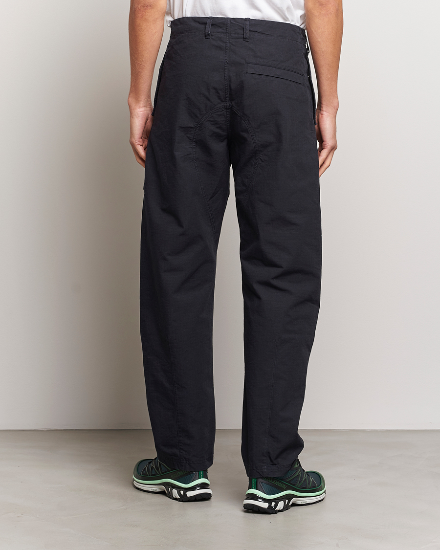 Herr | Byxor | Stone Island | Garment Dyed Ripstop Trousers Navy Blue