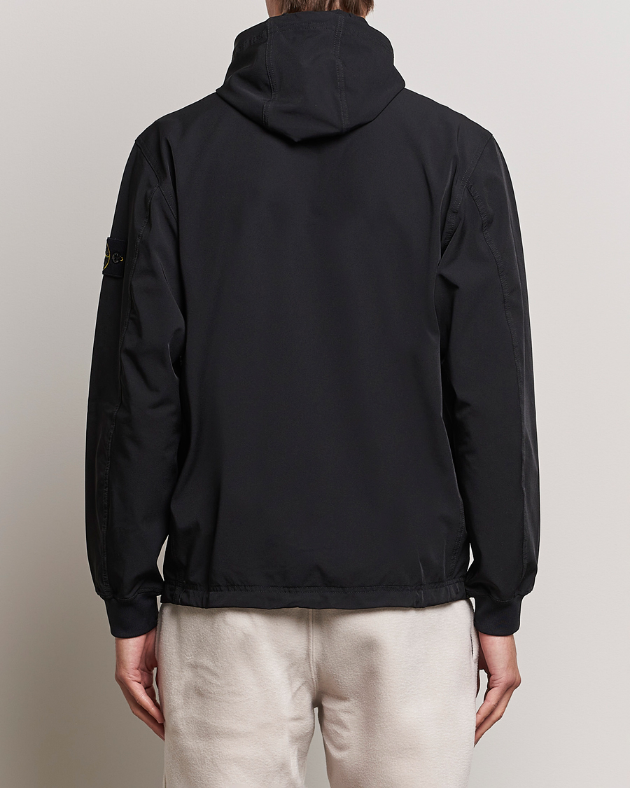 Herr | Tröjor | Stone Island | Garment Dyed Recycled Nylon Full Zip Black