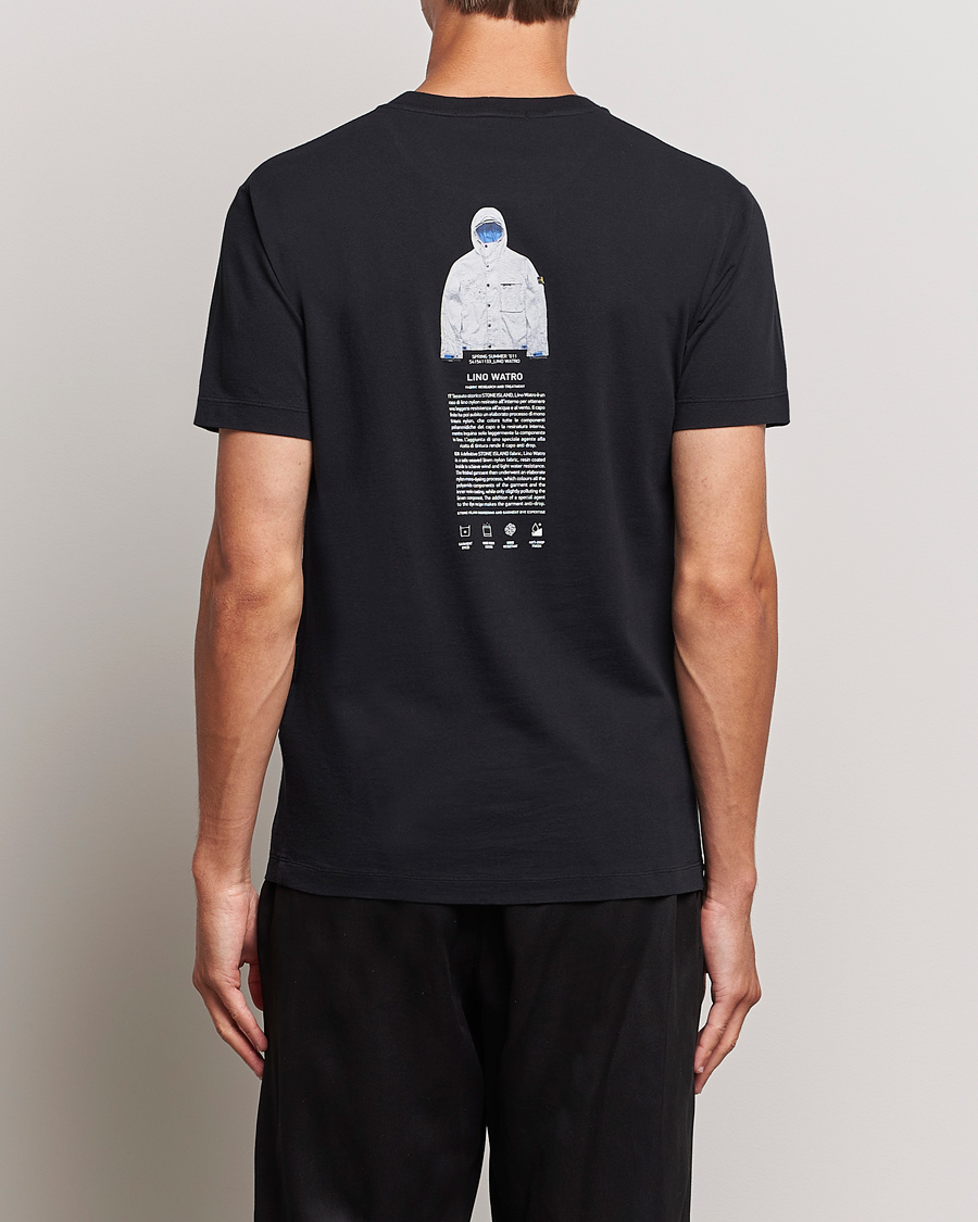 Herr | T-Shirts | Stone Island | Garment Dyed Archivio T-Shirt Black