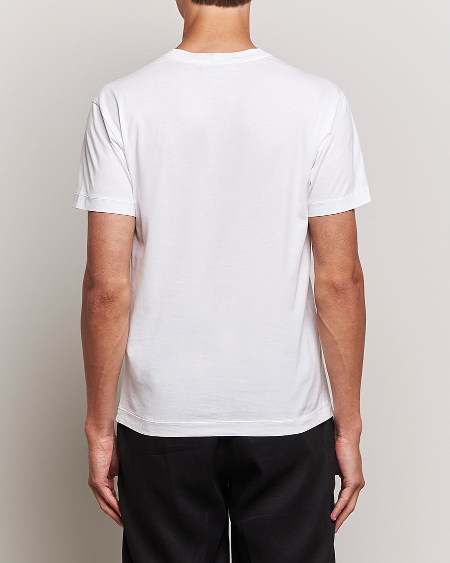 Herr | T-Shirts | Stone Island | Garment Dyed Jersey T-Shirt White