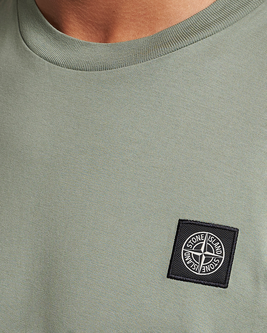 Herr | T-Shirts | Stone Island | Garment Dyed Jersey T-Shirt Sage
