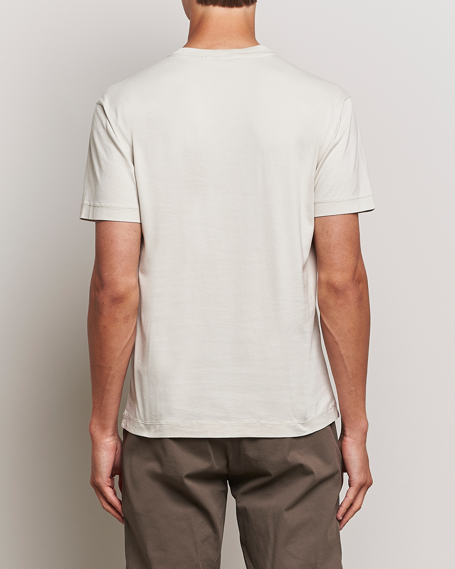 Herr | T-Shirts | Stone Island | Garment Dyed Jersey T-Shirt Plaster