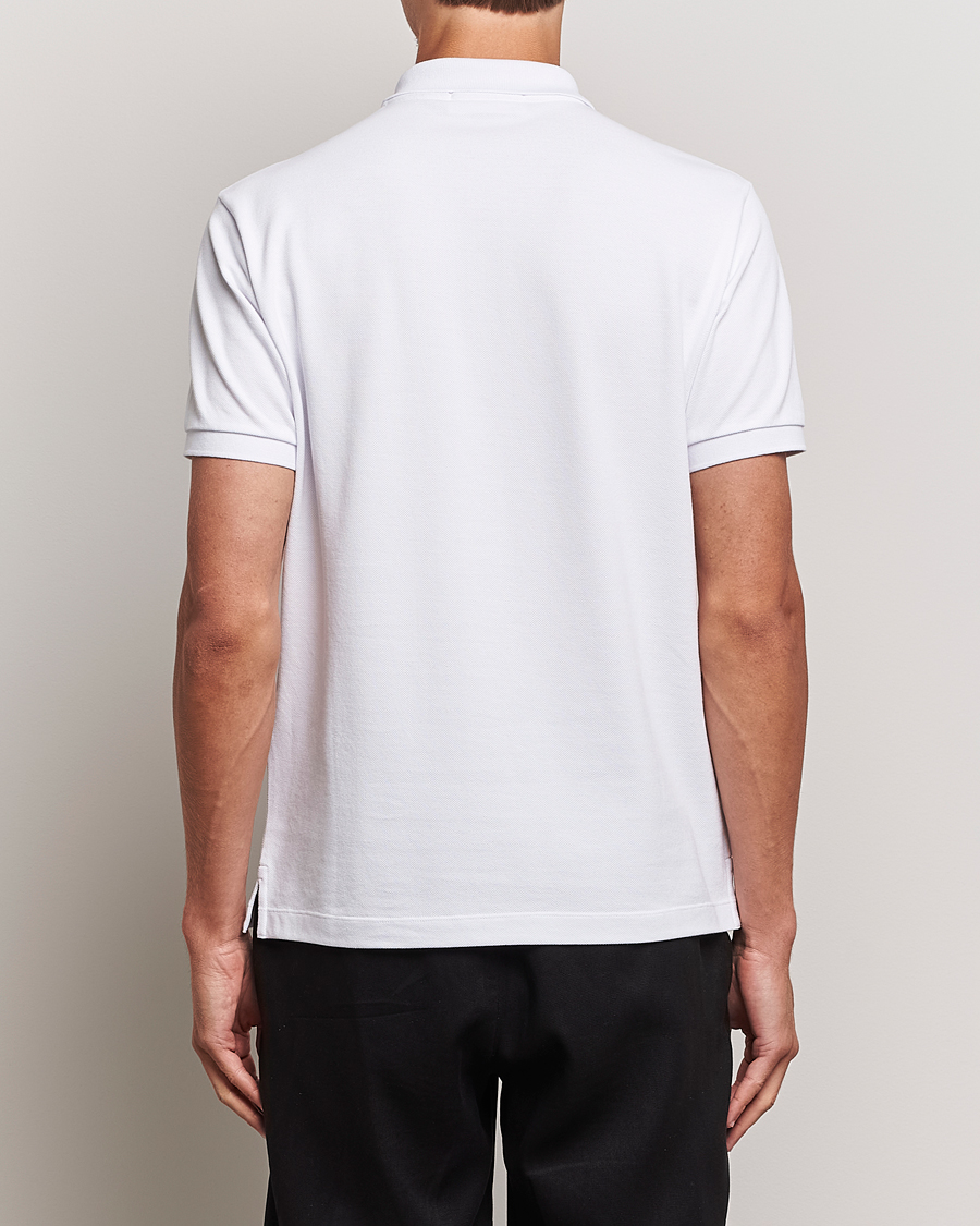 Herr | Pikéer | Stone Island | Cotton Pique Polo White