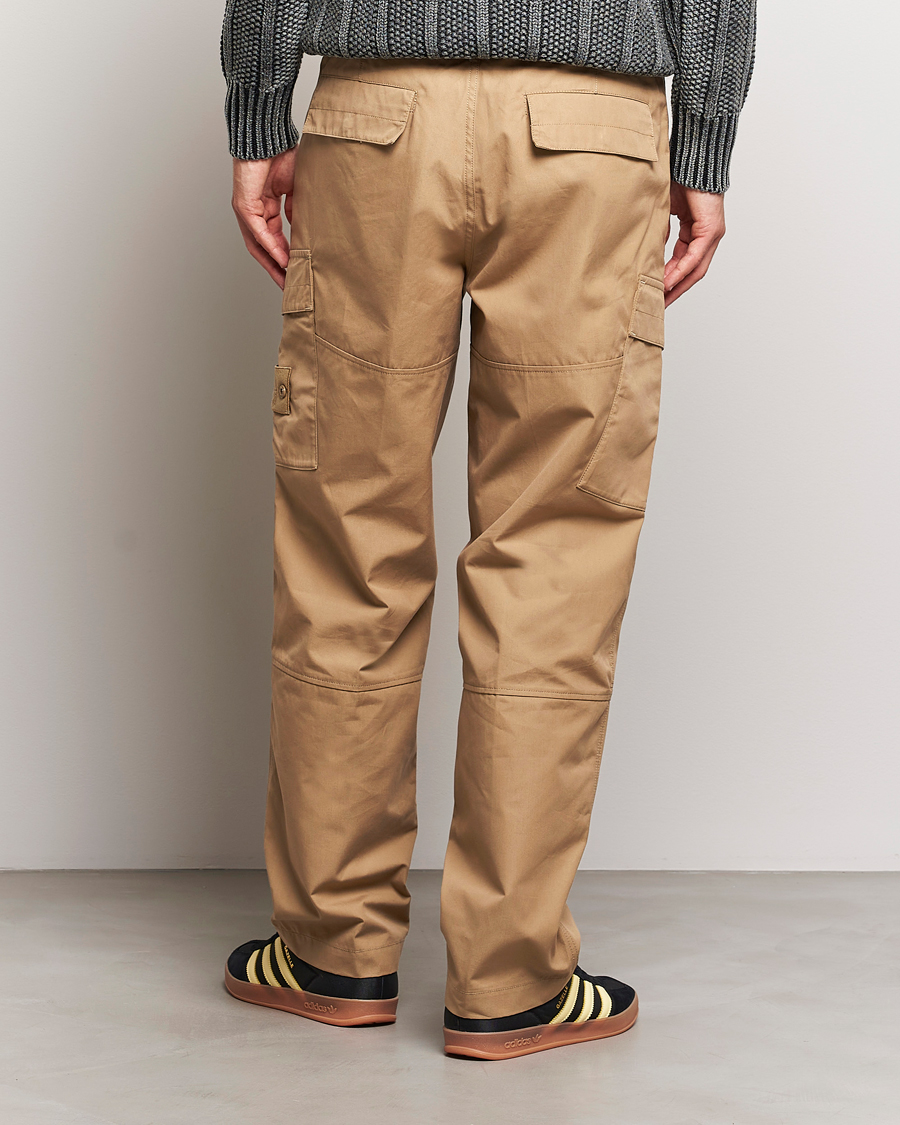 Herr | Byxor | Stone Island | Ghost Piece O-Ventile Trousers Dark Beige
