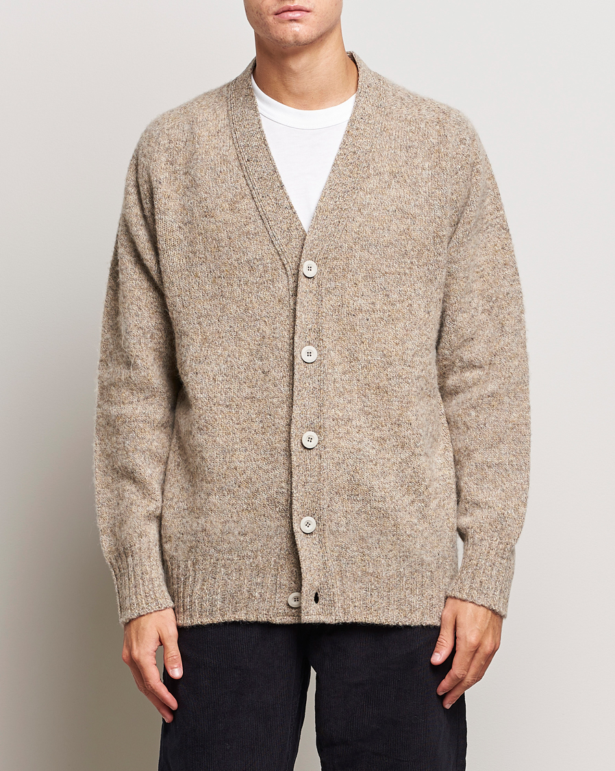 Herr | Tröjor | Howlin' | Shaggy Bear Cardigan Mixed Shrooms
