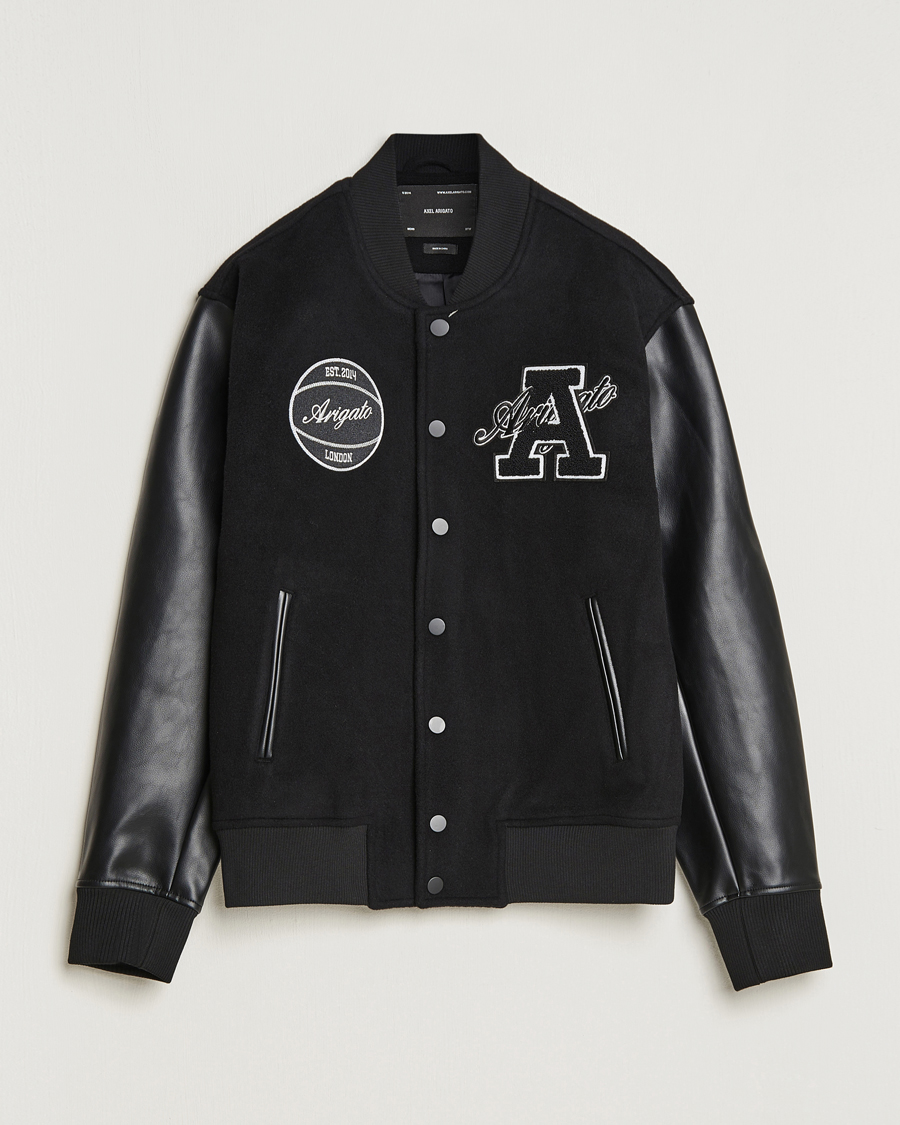 Herr | Jackor | Axel Arigato | Hudson Varisty Jacket Black