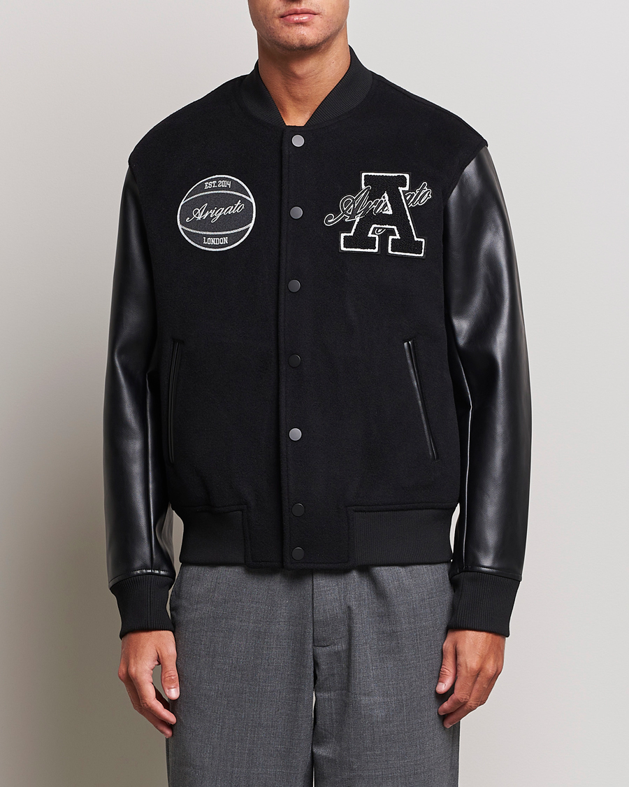 Herr | Jackor | Axel Arigato | Hudson Varisty Jacket Black