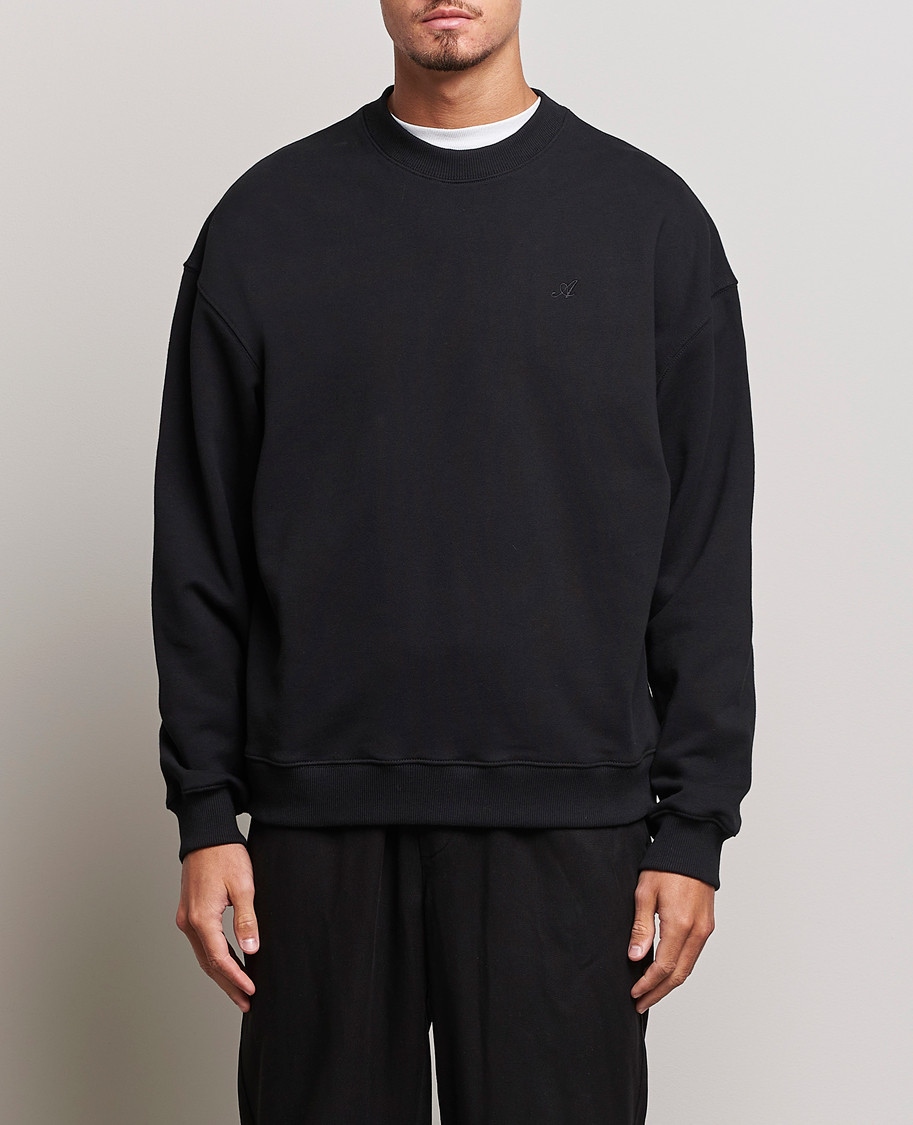 Herr | Tröjor | Axel Arigato | Honor Crew Neck Sweatshirt Black