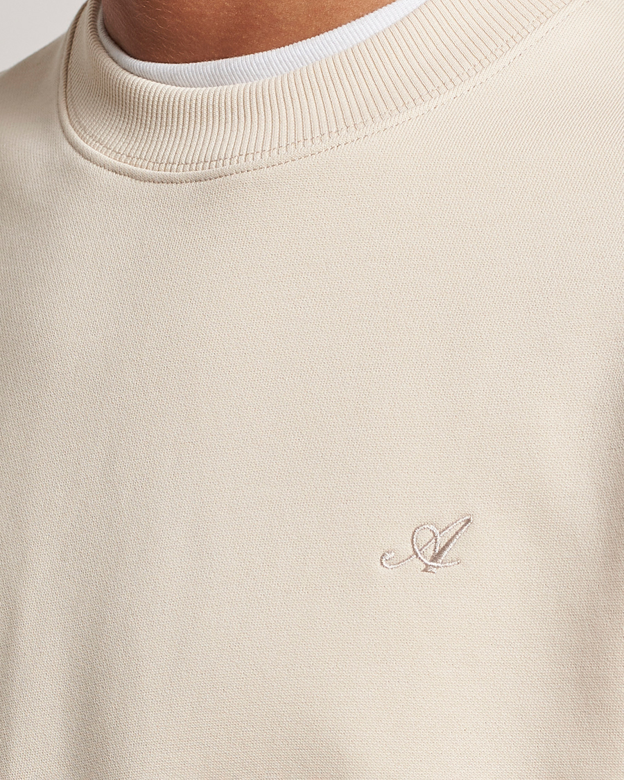 Herr | Tröjor | Axel Arigato | Honor Crew Neck Sweatshirt Pale Beige