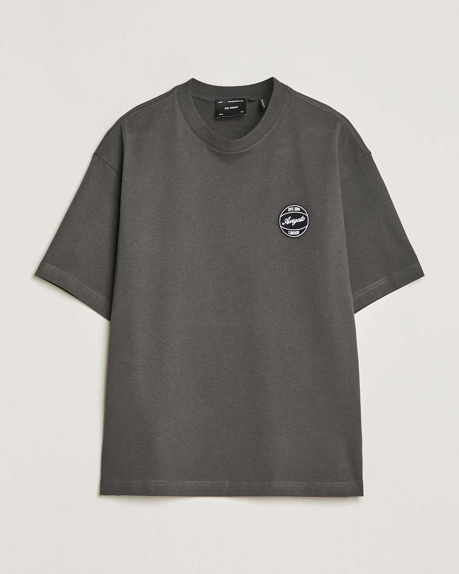 Herr | T-Shirts | Axel Arigato | Dunk Crew Neck T-Shirt Black