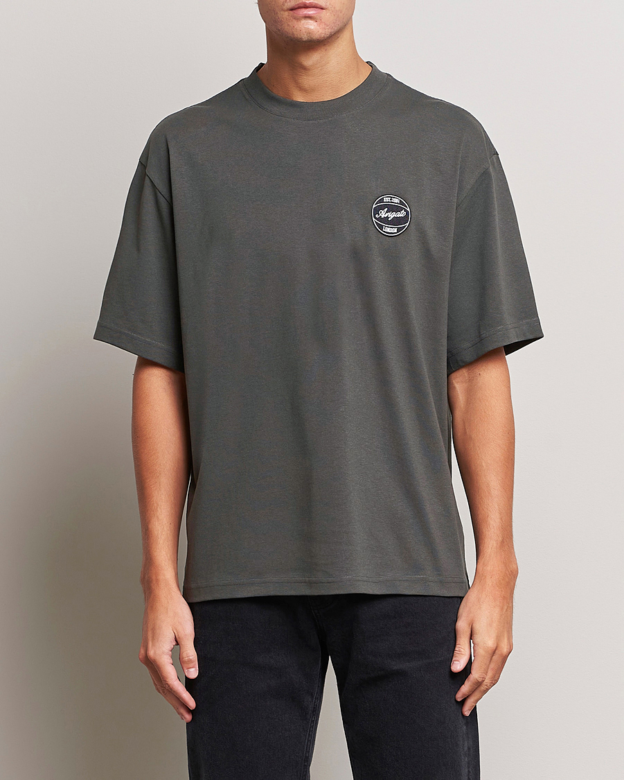 Herr |  | Axel Arigato | Dunk Crew Neck T-Shirt Black