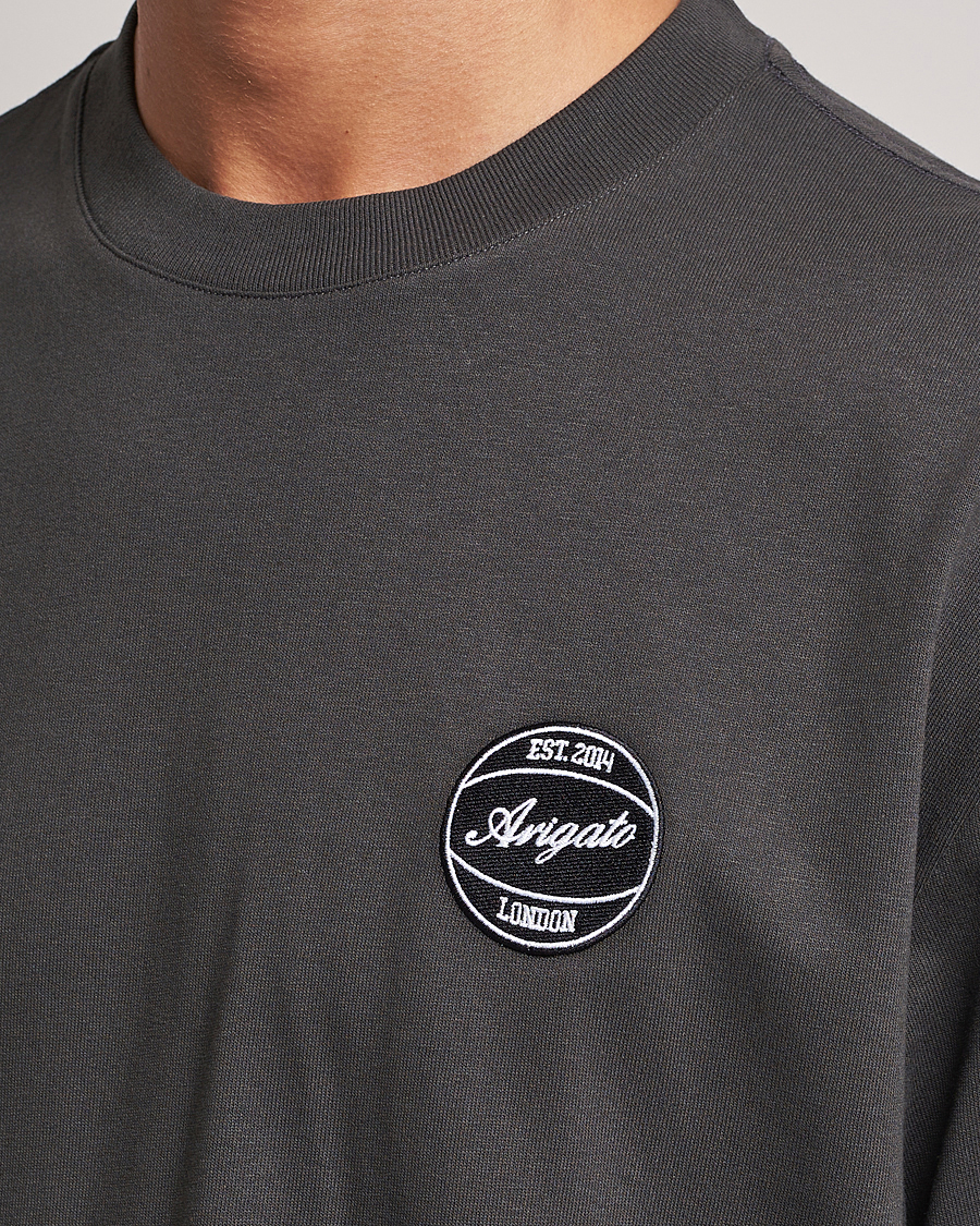 Herr | T-Shirts | Axel Arigato | Dunk Crew Neck T-Shirt Black