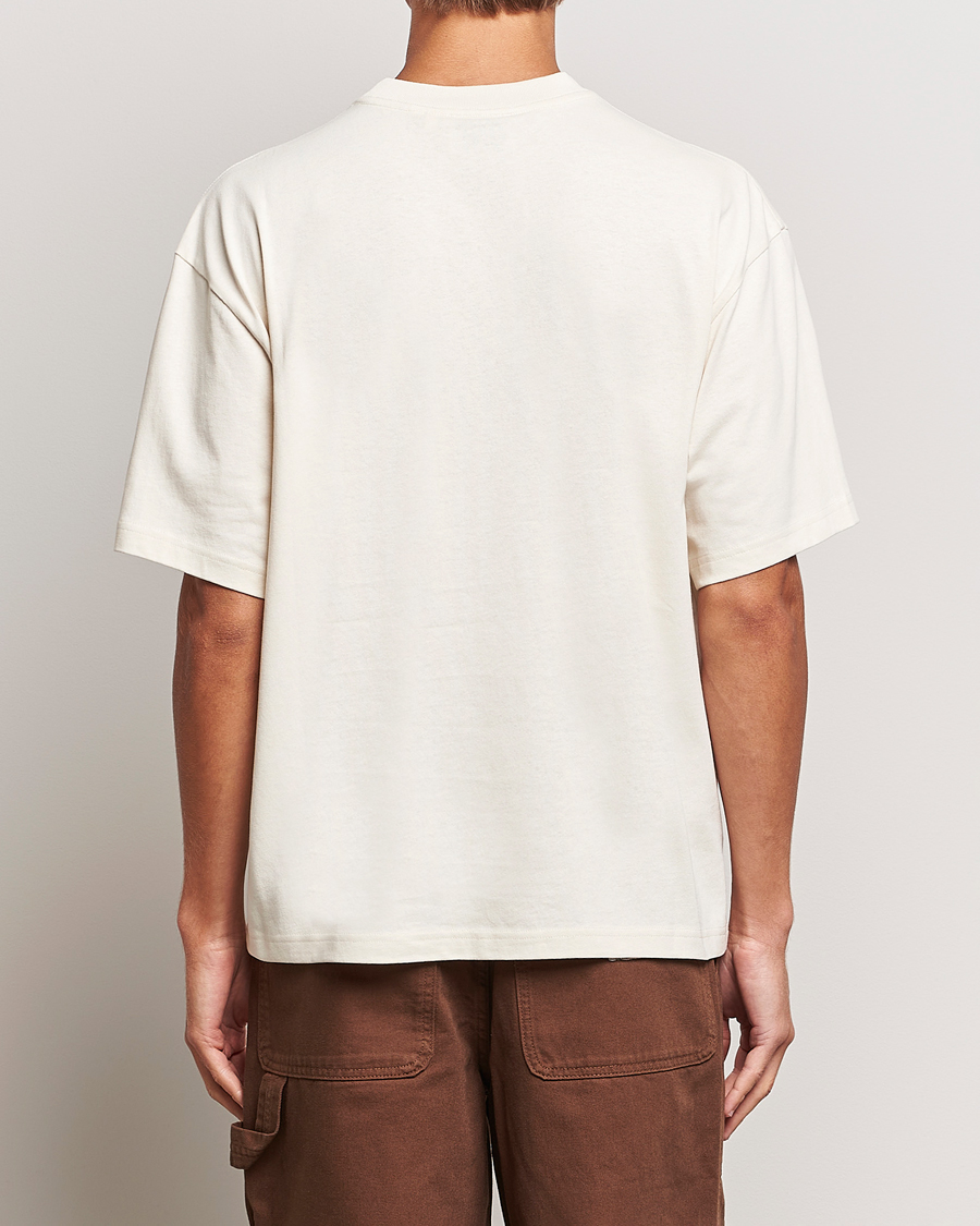 Herr | T-Shirts | Axel Arigato | Dunk Crew Neck T-Shirt Pale Beige