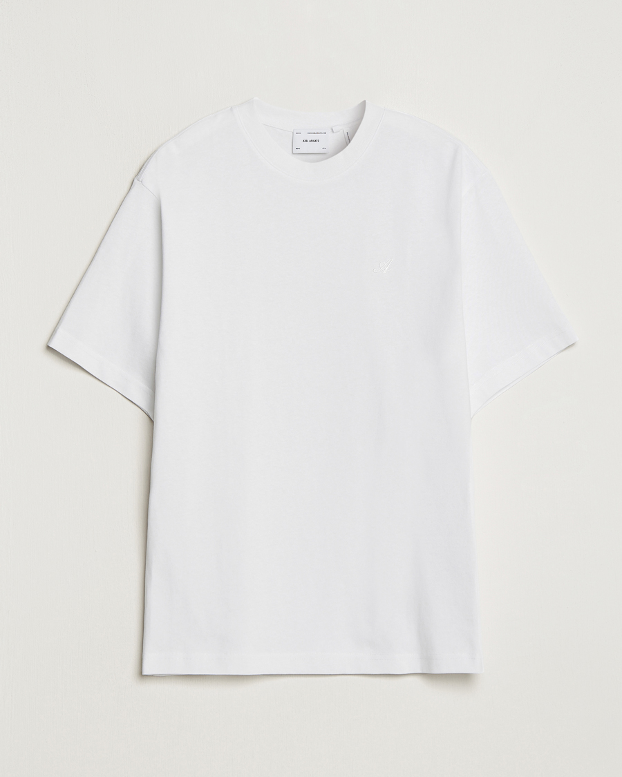 Herr |  | Axel Arigato | Signature Crew Neck T-Shirt White