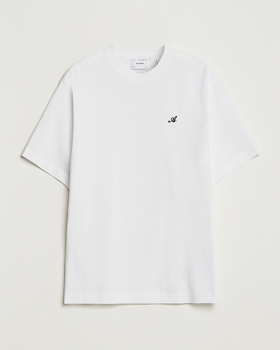 Herr | T-Shirts | Axel Arigato | Signature Crew Neck T-Shirt White