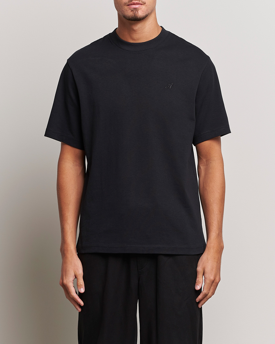 Herr | Svarta t-shirts | Axel Arigato | Signature Crew Neck T-Shirt Black