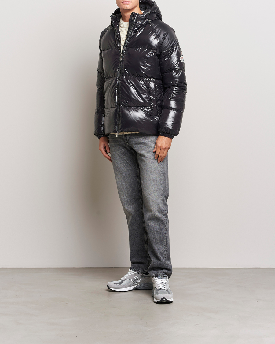 Herr | Jackor | Pyrenex | Sten Hooded Puffer Jacket Black