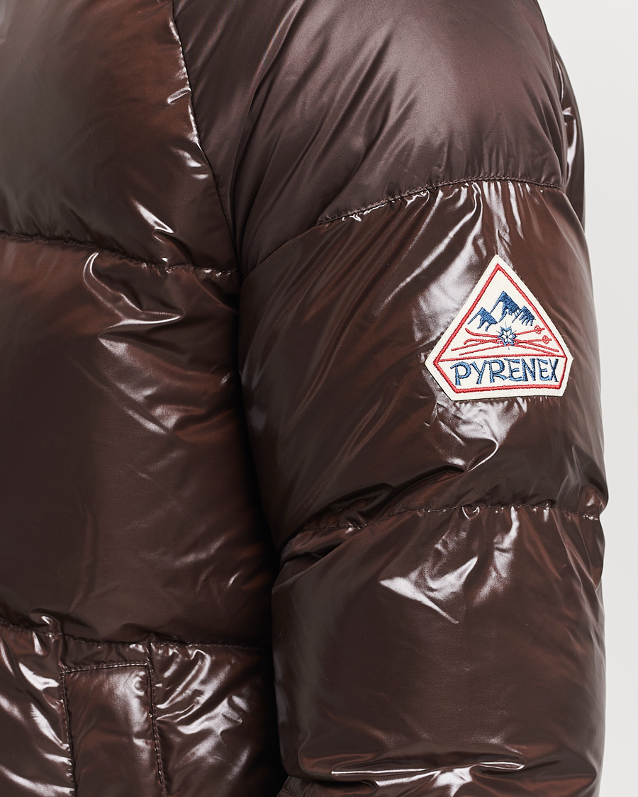 Herr | Jackor | Pyrenex | Sten Hooded Puffer Jacket Java