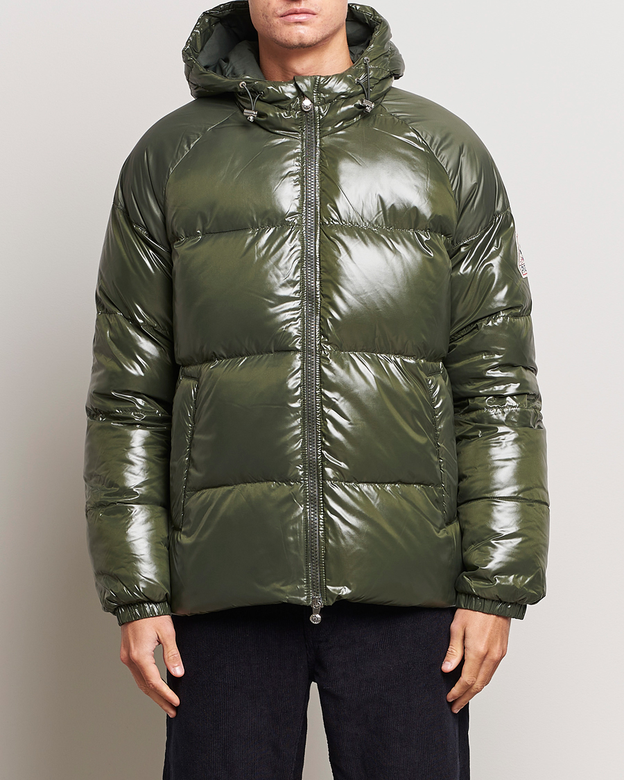Herr | Pyrenex | Pyrenex | Sten Hooded Puffer Jacket Deep Khaki