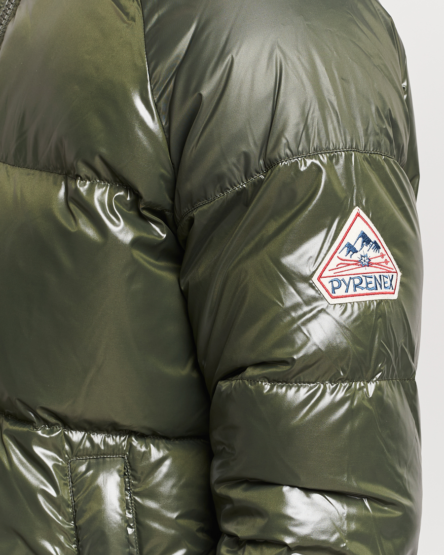 Herr | Jackor | Pyrenex | Sten Hooded Puffer Jacket Deep Khaki