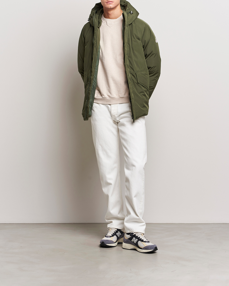 Herr | Jackor | Pyrenex | Covert Hooded Down Jacket Deep Khaki