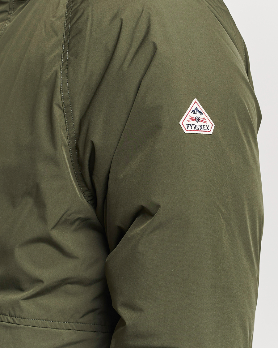 Herr | Jackor | Pyrenex | Covert Hooded Down Jacket Deep Khaki