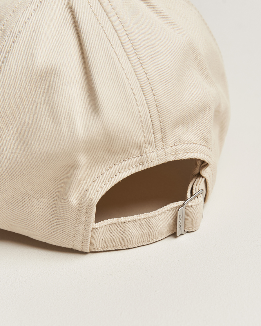 Herr | GANT High Cotton Twill Cap Putty | GANT | High Cotton Twill Cap Putty