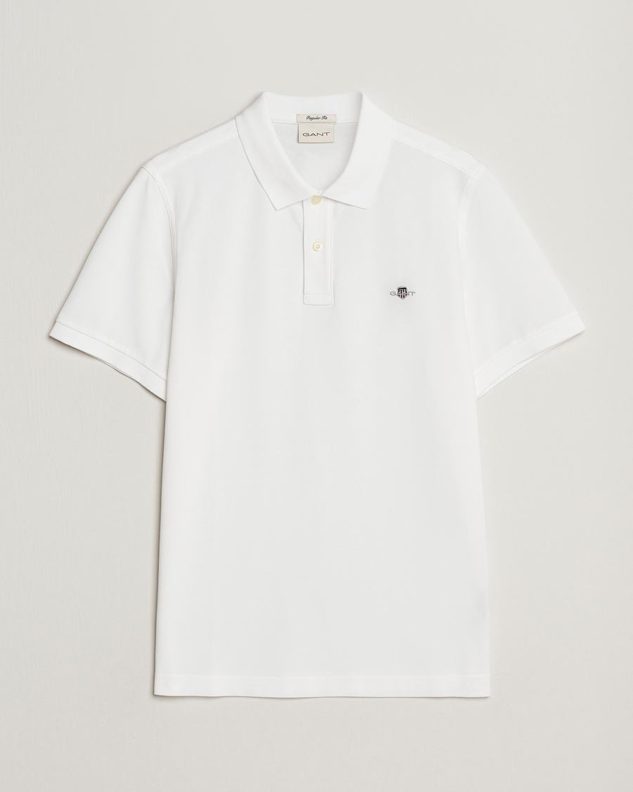 Herr | Pikéer | GANT | The Original Polo White