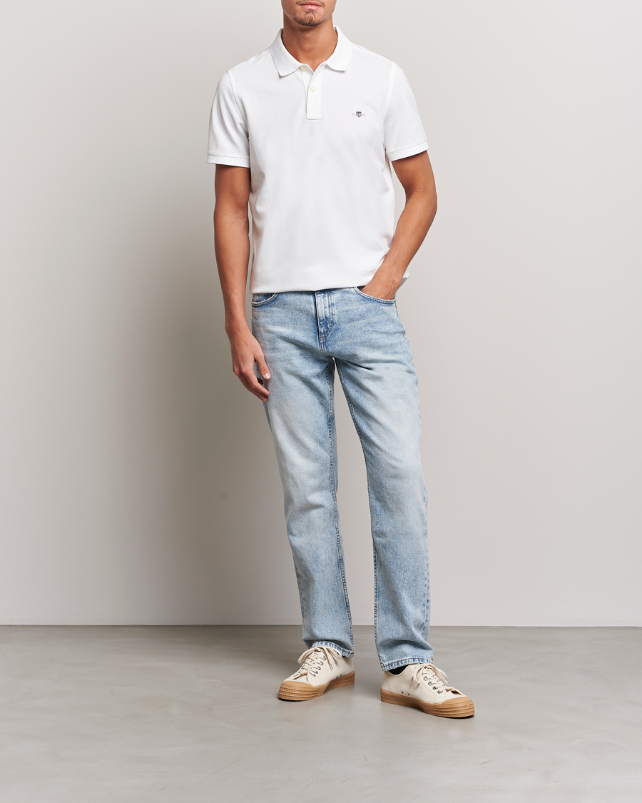 Herr | Pikéer | GANT | The Original Polo White