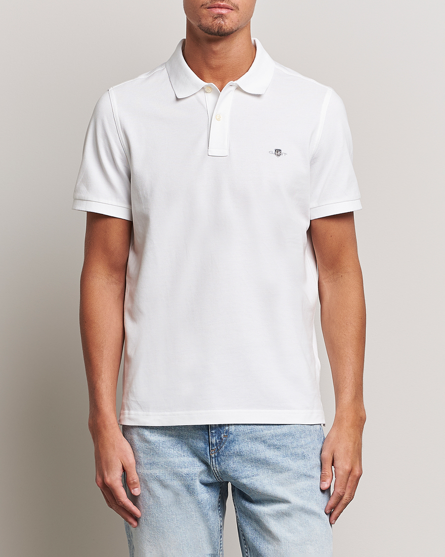 Herr | Kläder | GANT | The Original Polo White