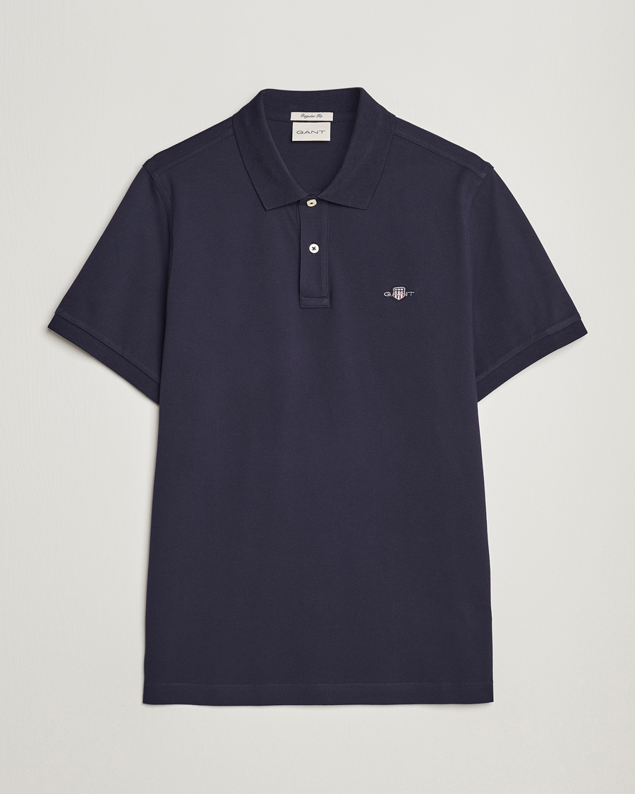 Herr | Pikéer | Gant | The Original Polo Evening Blue