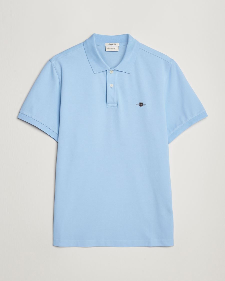 Herr | Pikéer | GANT | The Original Polo Capri Blue