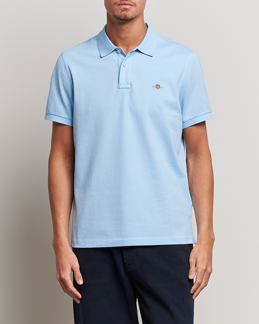 Herr | Pikéer | Gant | The Original Polo Capri Blue