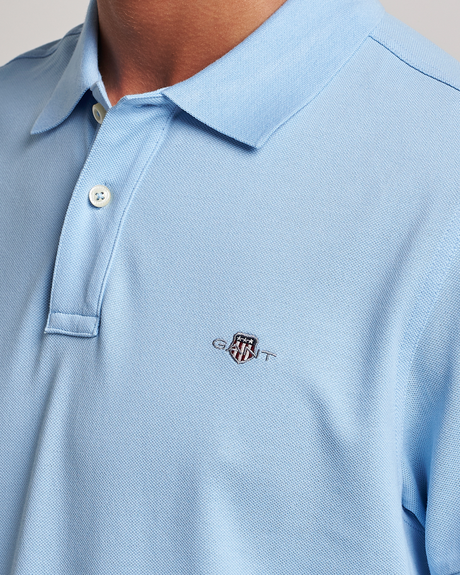 Herr | Pikéer | Gant | The Original Polo Capri Blue