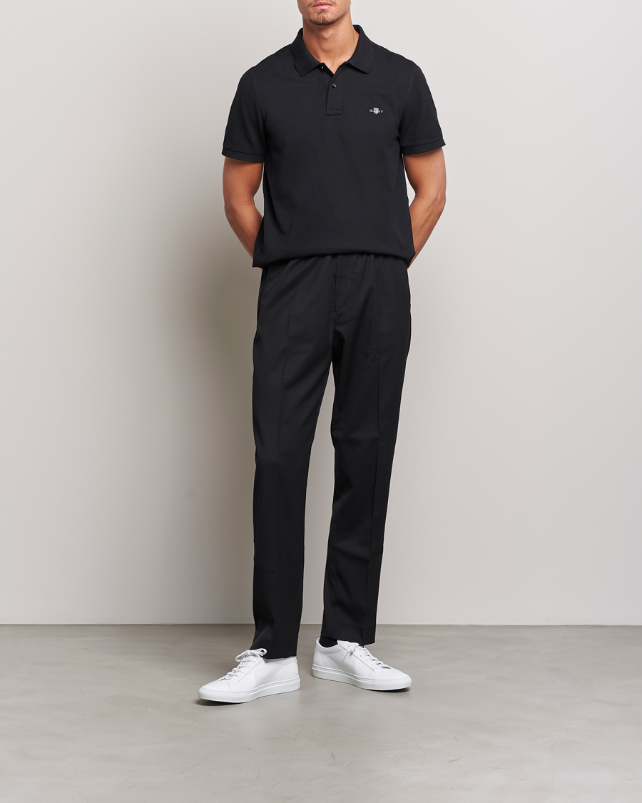 Herr | Pikéer | GANT | The Original Polo Black