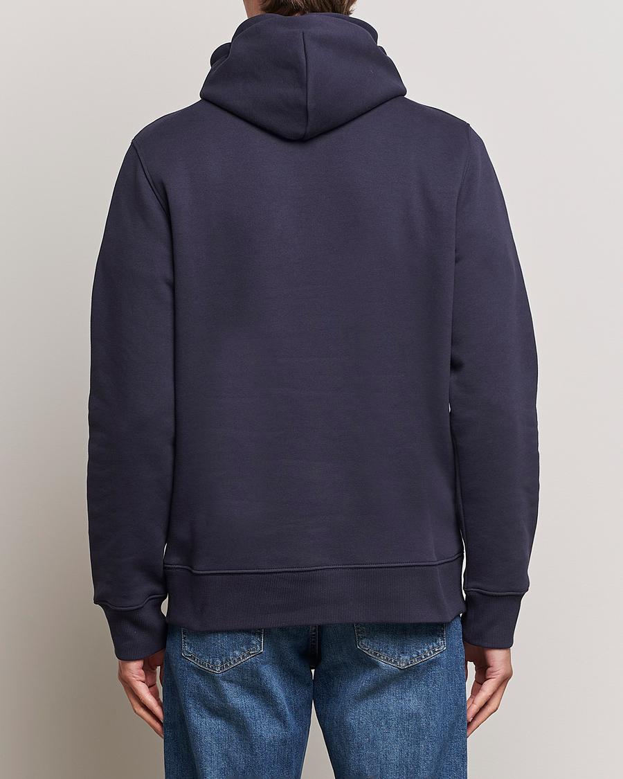 Herr | Tröjor | GANT | Original Shield Logo Hoodie Evening Blue