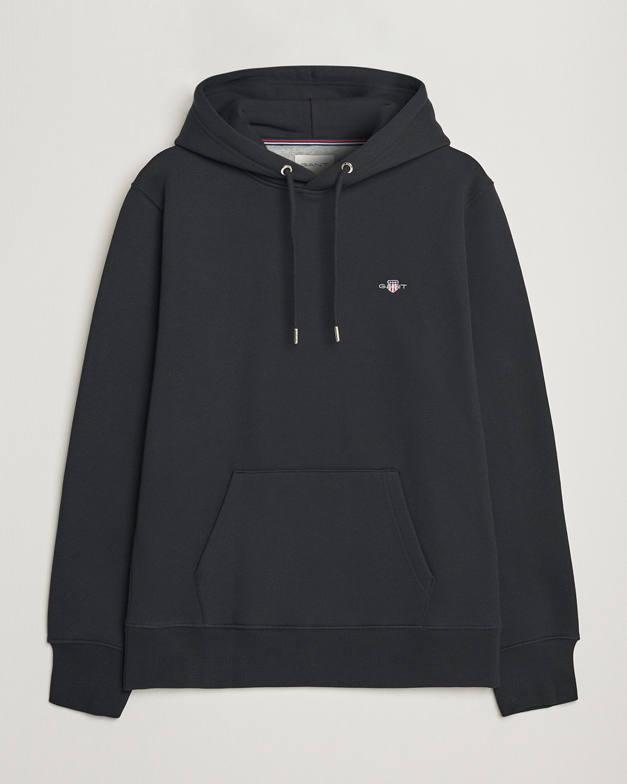 Herr | Tröjor | Gant | Original Shield Logo Hoodie Black