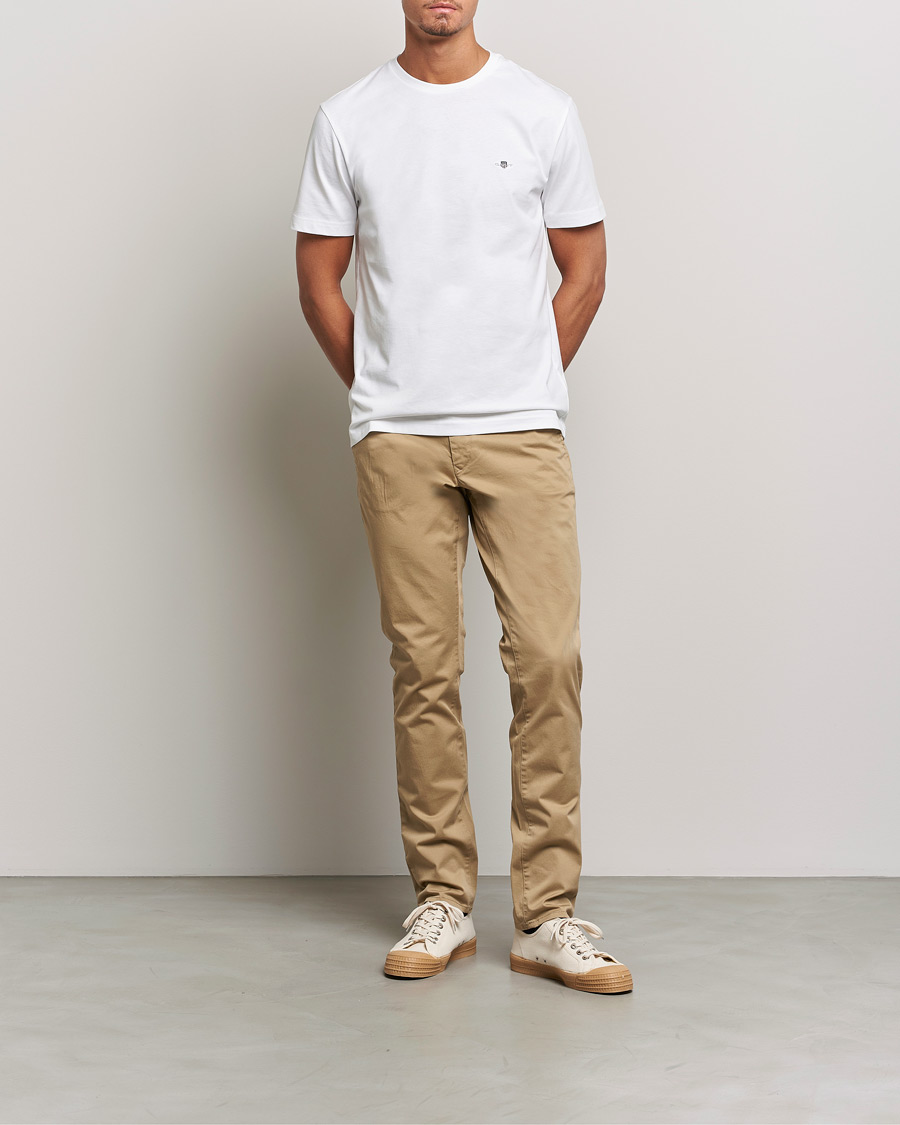 Herr | T-Shirts | Gant | The Original Solid T-Shirt White