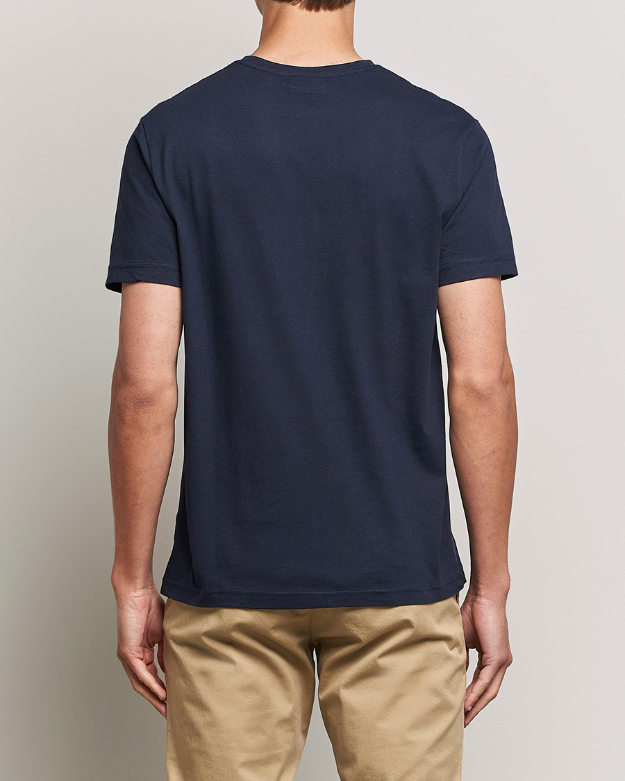 Herr | T-Shirts | GANT | The Original Solid T-Shirt Evening Blue