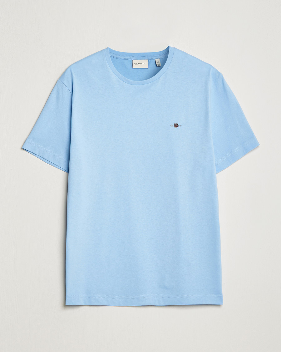 Herr |  | GANT | The Original Solid T-Shirt Capri Blue