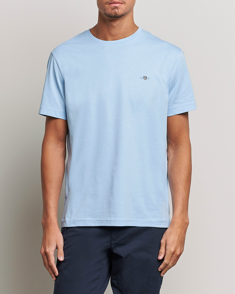 Herr | T-Shirts | Gant | The Original Solid T-Shirt Capri Blue