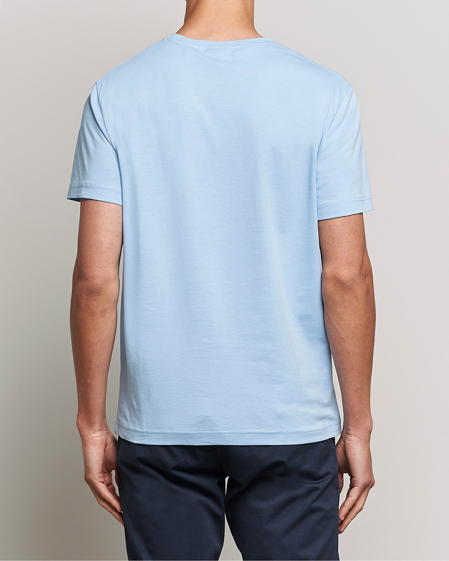 Herr | T-Shirts | GANT | The Original Solid T-Shirt Capri Blue